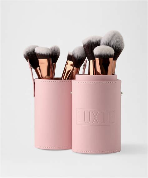 rose gold metal makeup box|Amazon.com: Rose Gold Makeup Brush Holders.